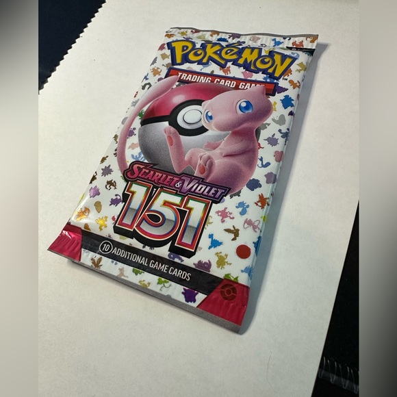 Pokémon 151 Booster Pack - SV: Scarlet & Violet 151 (MEW) - Picture 2 of 4